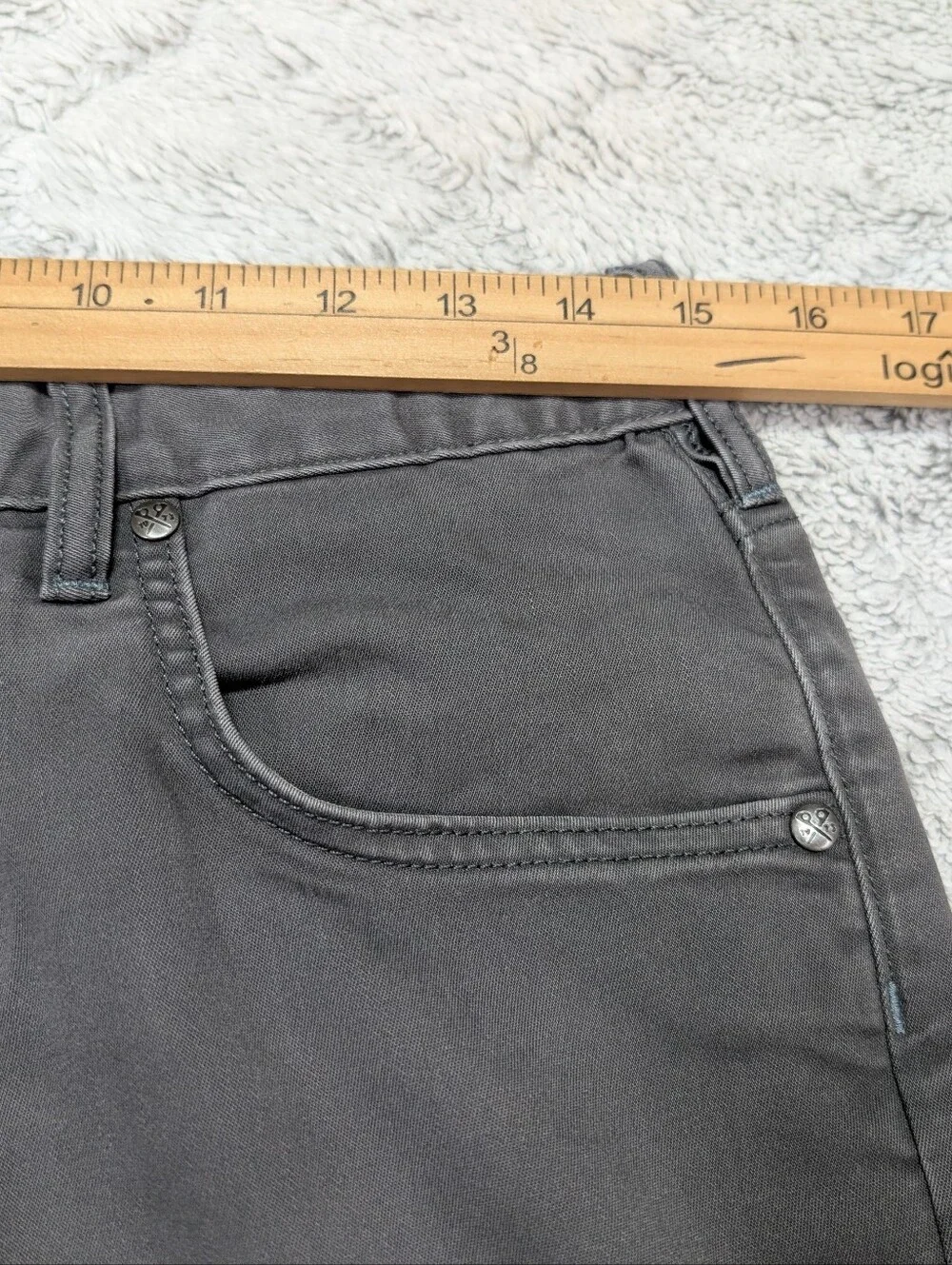 Patagonia Pants Mens 30x30 Gray Forge Performance Cotton Stretch Twill Straight